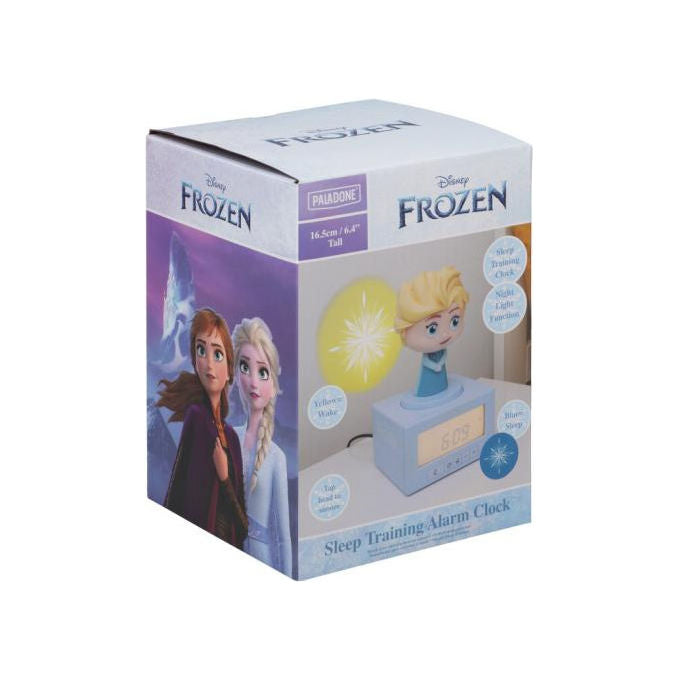 Paladone, Sveglia Lampada Disney Frozen Elsa, Proiezioni Luce Notturna, USB