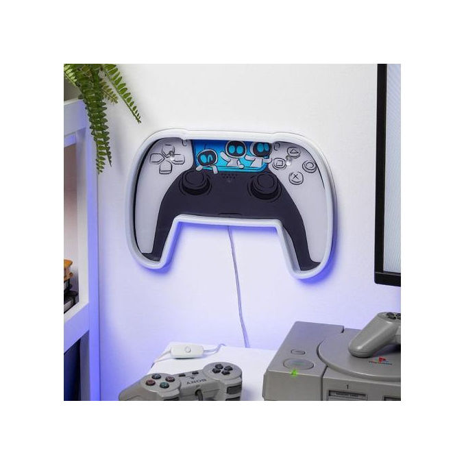 Paladone, Astro Bot, Lampada da Parete Neon a LED, Decorazione Cameretta