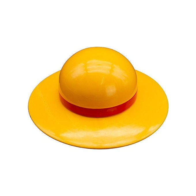 Abystyle, Servizio Tavola 2 Pz, Ceramica Giallo, One Piece Cappello di Paglia