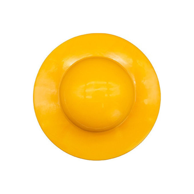 Abystyle, Servizio Tavola 2 Pz, Ceramica Giallo, One Piece Cappello di Paglia