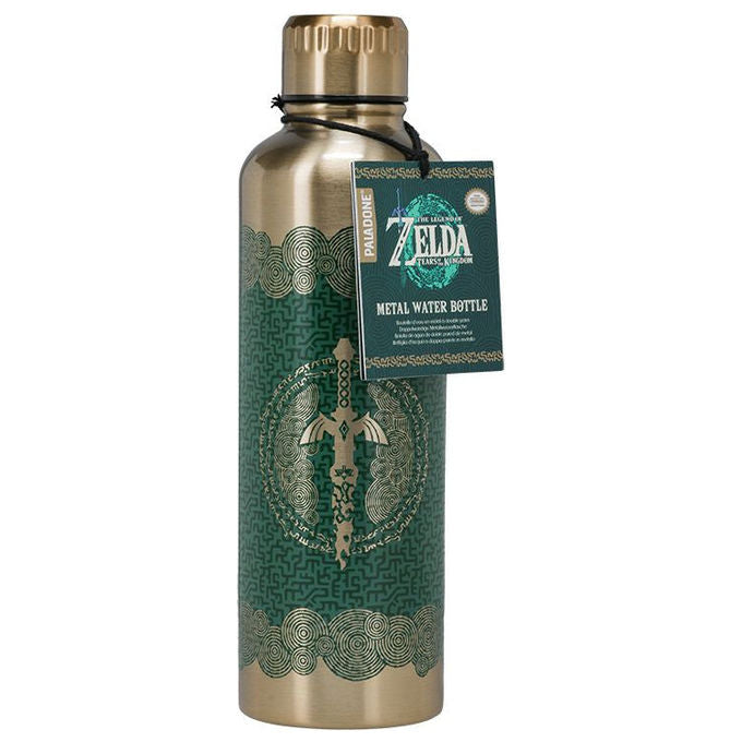 Paladone, Borraccia in Metallo Zelda Tears of the Kingdom, 500ml, Acciaio Inossidabile