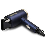 G3 Ferrari, Asciugacapelli da Viaggio Belcabelo, 1200W, Pieghevole, Blu-Oro
