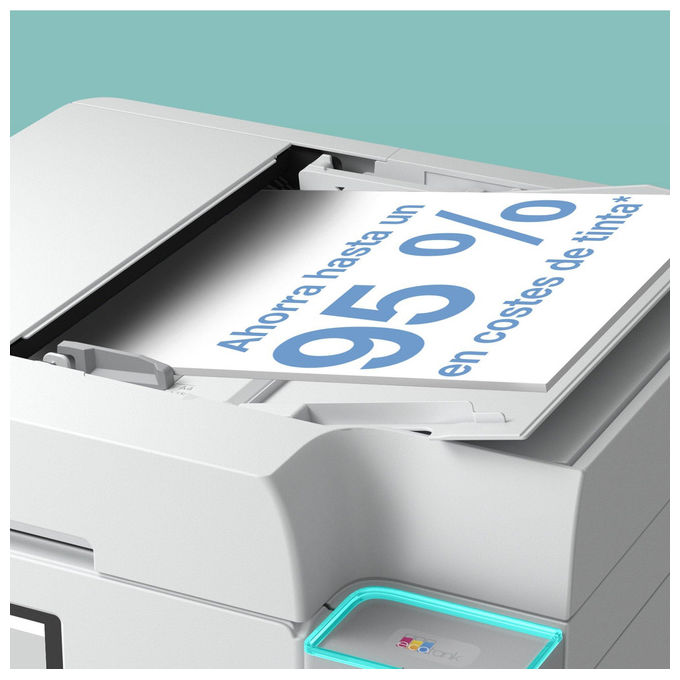 Epson, EcoTank ET-4956, Stampante Multifunzione a Colori, A4, Wi-Fi, Duplex