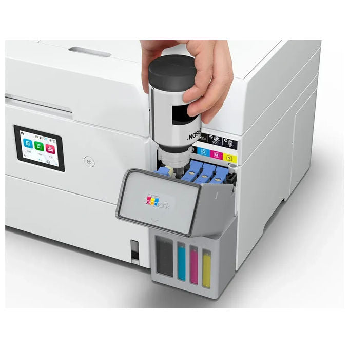Epson, EcoTank ET-4956, Stampante Multifunzione a Colori, A4, Wi-Fi, Duplex
