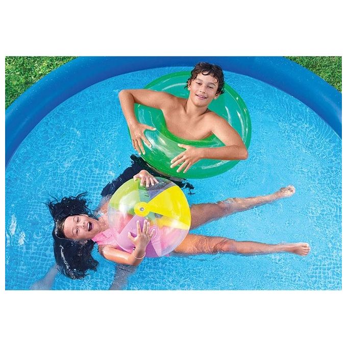 Intex 28120NP Piscina Fuori Terra Easy Set Rotonda 3853 L PVC Azzurro 305x76 cm 305 x 76 cm Senza Pompa Filtro