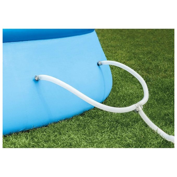 Intex 28120NP Piscina Fuori Terra Easy Set Rotonda 3853 L PVC Azzurro 305x76 cm 305 x 76 cm Senza Pompa Filtro