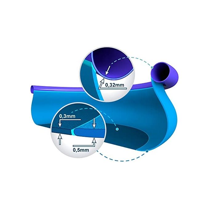 Intex 28130NP Easy Set Piscina Fuori Terra Gonfiabile Rotonda 5621 L PVC 366x76 cm colore Blu