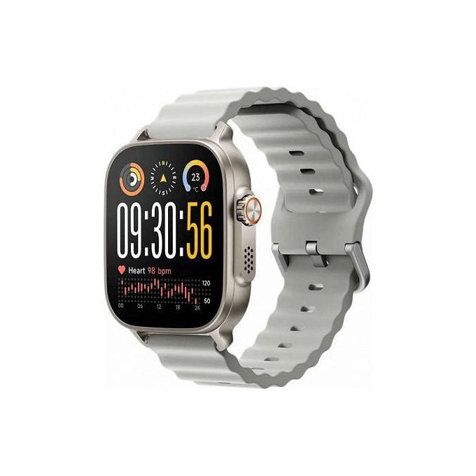 Realme WATCH5 Watch 5 Smartwatch AMOLED 1.97'' GPS NFC IP68 Batteria 460 mAh colore Argento Titanio