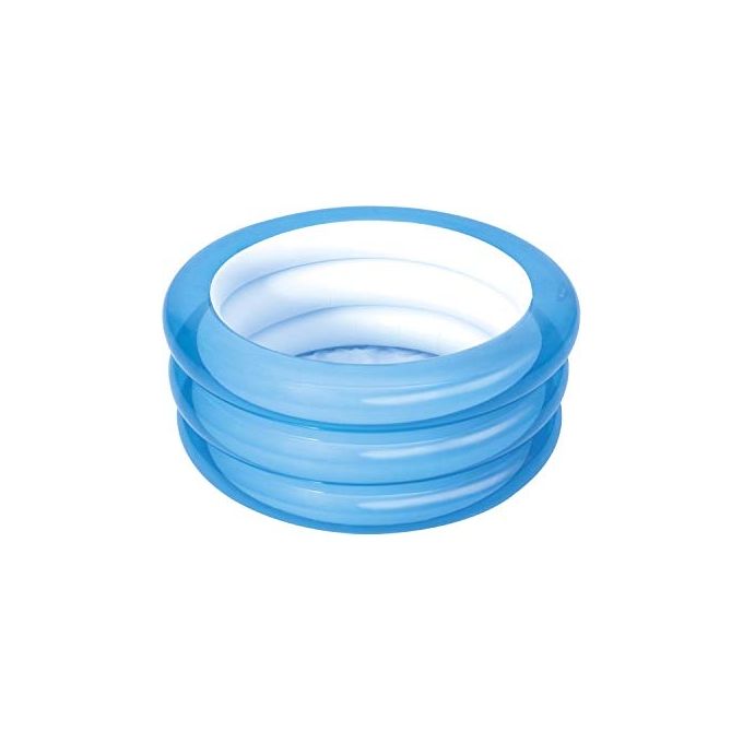 Bestway 51033 Piscina Gonfiabile per Bambini Tonda 3 Anelli in Vinile 70x30 cm 43 L colore Assortiti