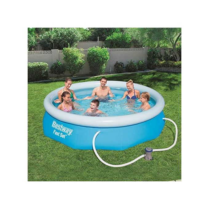 Bestway 57270 Piscina Fast Tonda Filtro 1C 305 H. 76
