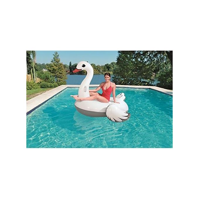 Bestway Materassino Cavalcabile Gonfiabile Cigno 196X174 Cm 41111