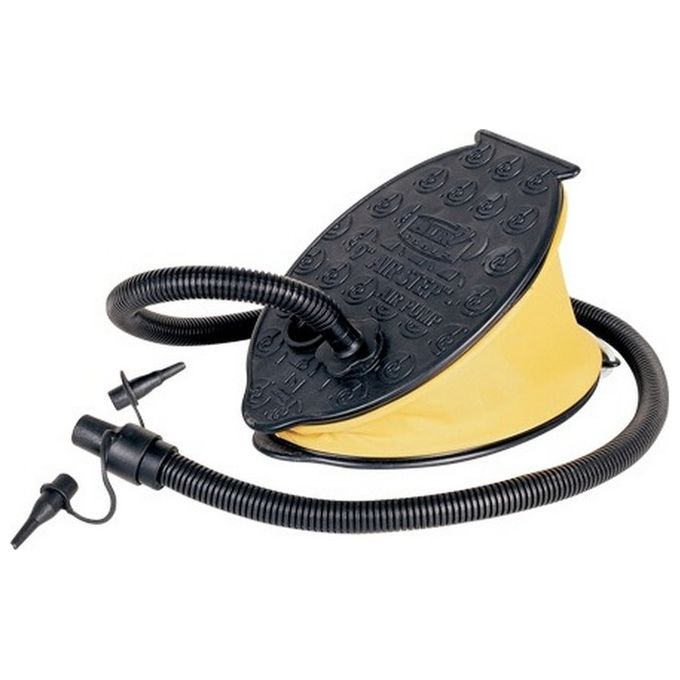 BESTWAY 62023 Pompa a Pedale per Gonfiaggio Doppia Azione 2000 cc 3 Adattatori Valvole Piscine Gonfiabili Canotti