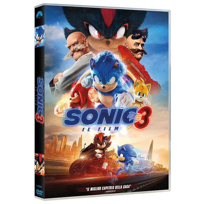 Plaion Pictures Sonic 3 DVD 4K Ultra HD
