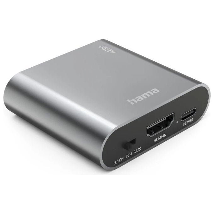 Hama Convertitore Audio AE-90 HDMI-Audio Argento