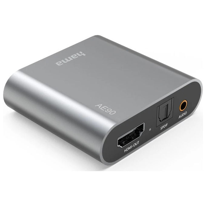 Hama Convertitore Audio AE-90 HDMI-Audio Argento
