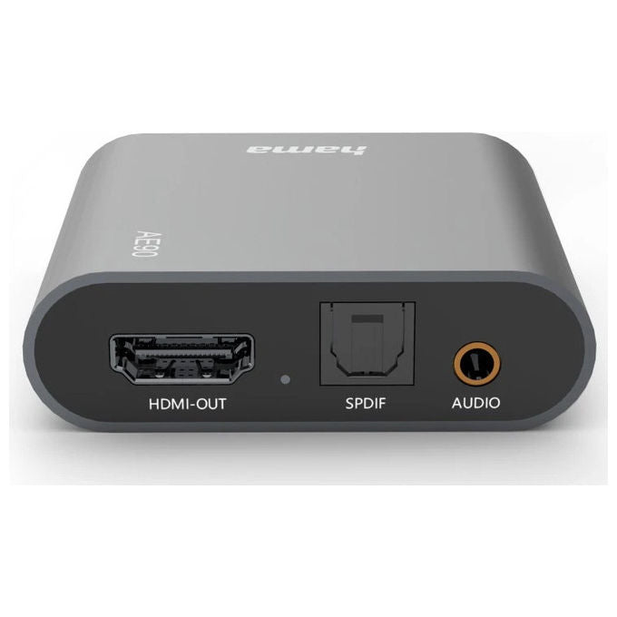 Hama Convertitore Audio AE-90 HDMI-Audio Argento