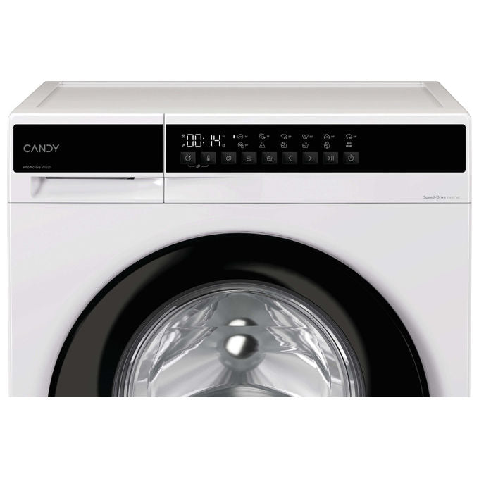 Candy EY 27SB7-S Lavatrice Slim 7 Kg 1200 Giri Inverter Classe A (85x60x47 cm) colore Bianco