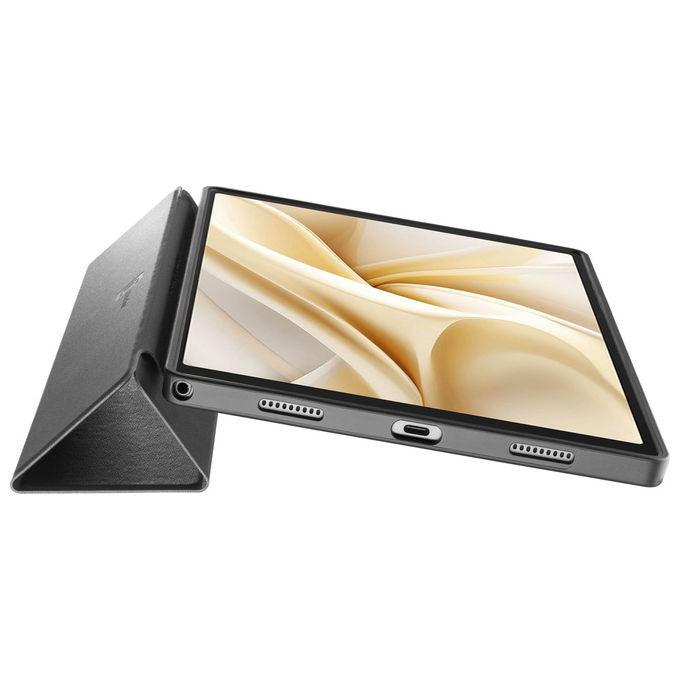 Cellularline Compact Custodia con Stand per Samsung Galaxy Tab A11+ e A9+ Gomma Morbida