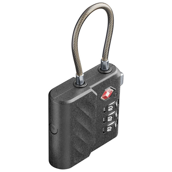 Cellularline, Lucchetto Smart Tracy Lock, Compatibile con iOS, Nero