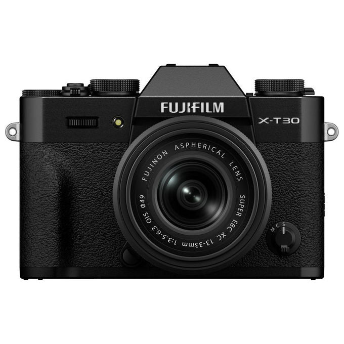 Fujifilm 16966880 X-T30 III Fotocamera Mirrorless 26.1 MP Kit Obiettivo XC 13-33mm f3.5-6.3 OIS Sensore APS-C Video 6.2K colore Nero