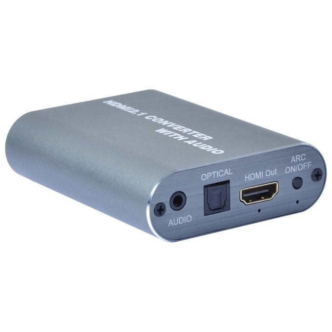 Techly Estrattore Audio HDMI 8K IDATA HDMI-EA8KSPD con Toslink SPDIF e Audio 3.5