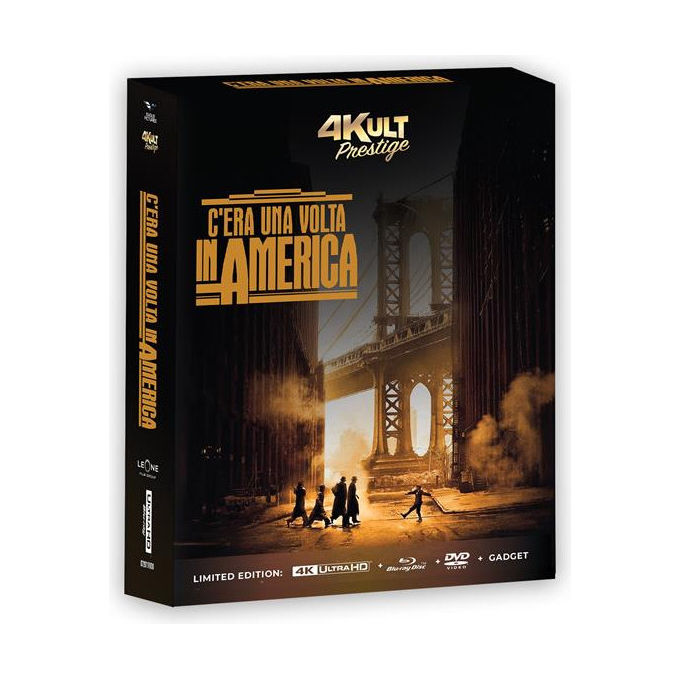Leone Film Group C'era Una Volta In America Ltd Prestige Edition 4K Ultra HD Blu-Ray DVD