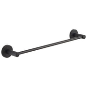Gedy Porta Asciugamani Felce Plus Accorciabile da Parete Nero 45 cm