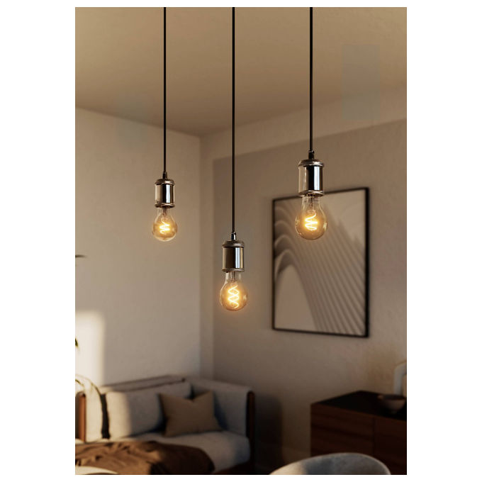 Osram, Lampadina LED Vintage 1906 Classic Slim E27 Pera Filamento Oro 8W, Dimmerabile