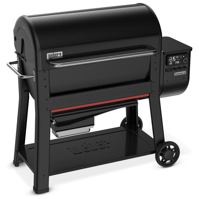 Weber Barbecue a Pellet Searwood XL 600 Nero con Sear Zone