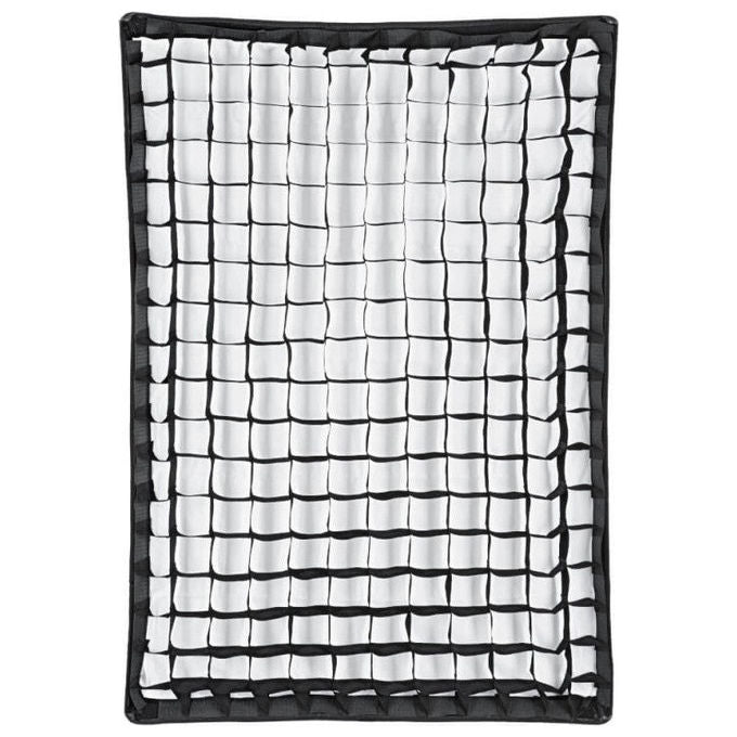 Godox 6952344205204 Softbox Rettangolare 80x120 cm con Attacco Bowens e Griglia a Nido d'Ape colore Nero