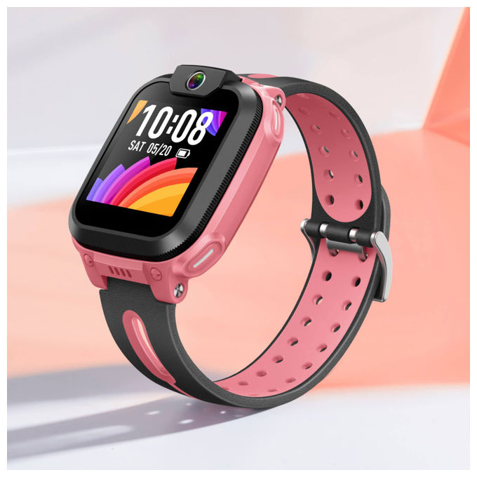 Imoo 6953281008958 Z1 Smartwatch 4G Wi-Fi GPS Touch screen 240 x 240 Pixel colore Grapefruit Red