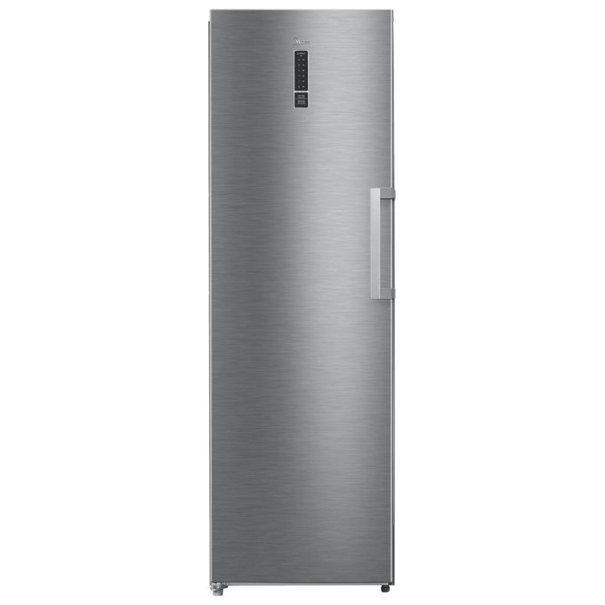 Midea MDRU385MTE46 Congelatore Verticale 272 L 185 cm Classe E 41 dB No Frost colore Acciaio Spazzolato