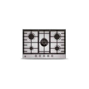 Hoover, Piano Cottura a Gas Inox, 75 cm, 5 Fornelli