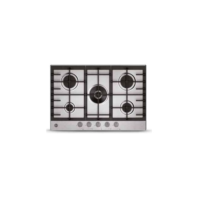 Hoover, Piano Cottura a Gas Inox, 75 cm, 5 Fornelli