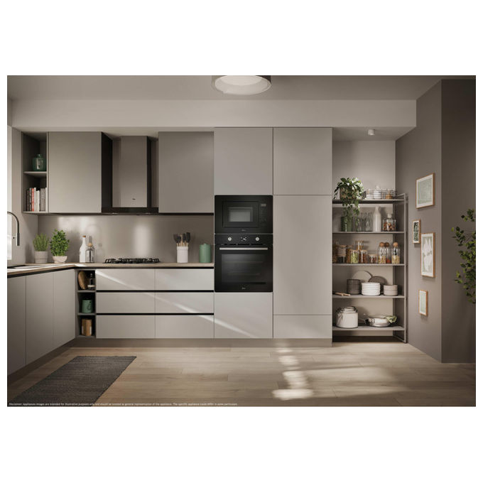Hoover Forno Elettrico Multifunzione 78L Nero H-OVEN 350 Smooth