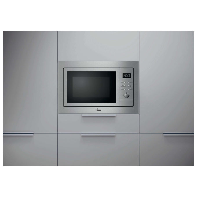 Hoover HMG281XC3 H-Microwave 100 Forno a microonde da incasso con Grill 28 L 900 W colore Acciaio Inox