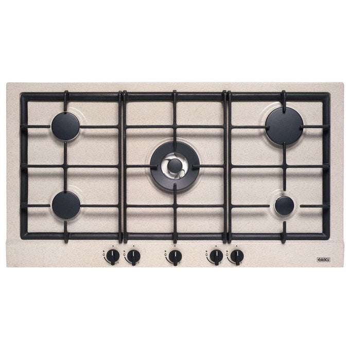 Elleci Style 90 Avena, Piano Cottura Gas 5 Fornelli, Da Incasso
