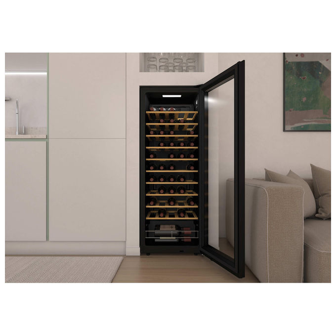 Candy CWC058 DiVino Cantinetta Vino Libera Installazione 58 Bottiglie 1 Zona 5-20°C Touch Wi-Fi LED 37 dB Classe G colore Nero