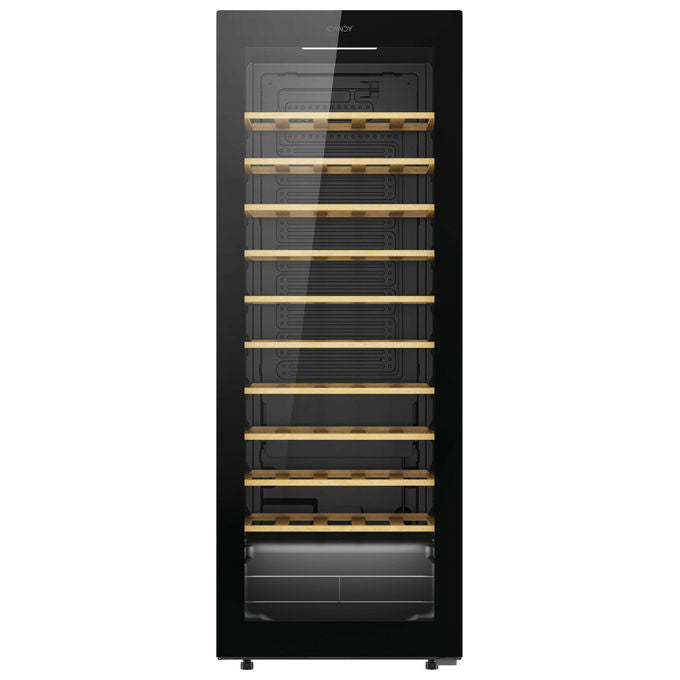 Candy CWC058 DiVino Cantinetta Vino Libera Installazione 58 Bottiglie 1 Zona 5-20°C Touch Wi-Fi LED 37 dB Classe G colore Nero