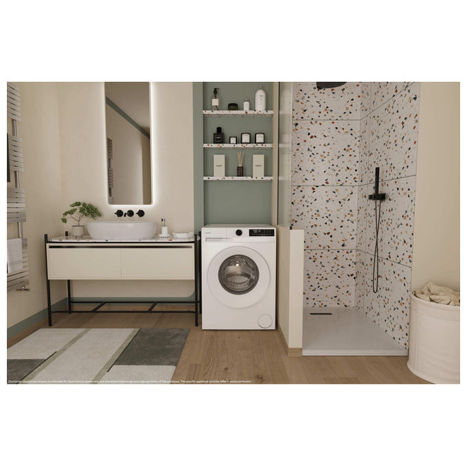 Candy ProWash 300 Lavatrice Slim 7 Kg 1200 rpm Classe A Bianco (85x60x47) colore Bianco