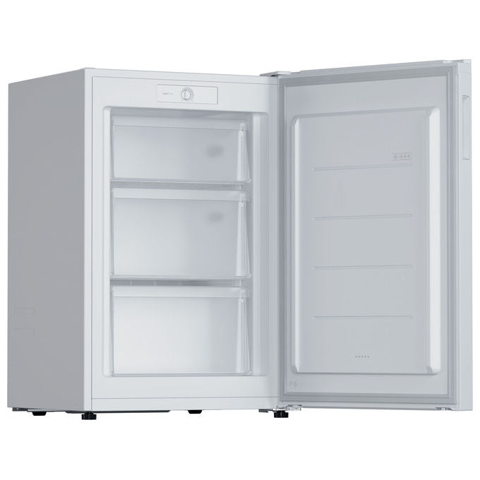 Candy CNUQ2L58EW Congelatore Verticale 90 L 86 cm Classe E 37 dB 3 Cassetti colore Bianco