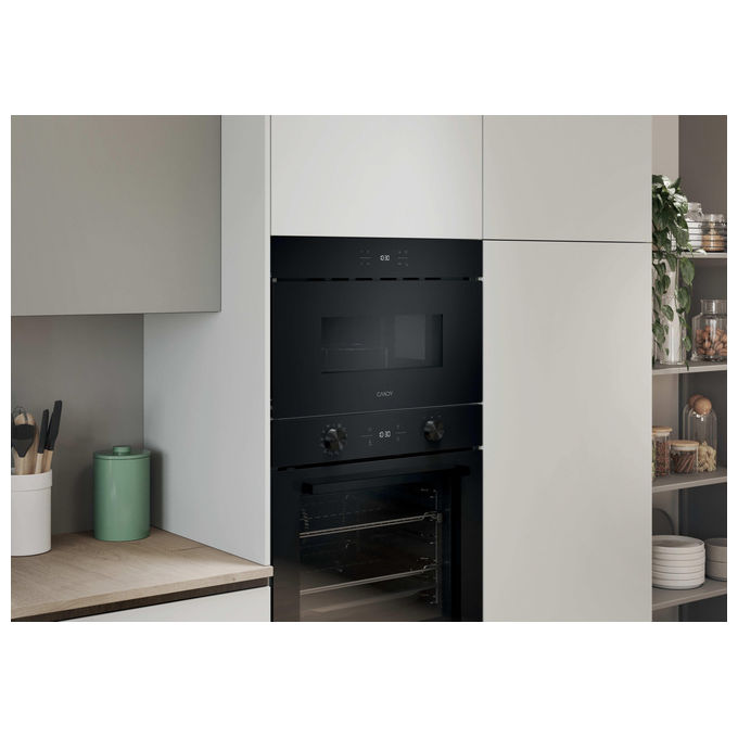 Candy, Microonde con Grill da Incasso, 24 L, Nero, 750 W, CA38SMBF7XS