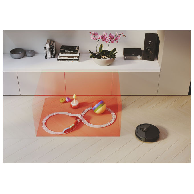 Hoover Aspirapolvere Robot Grigio Ferro HG410D 011 Senza Sacchetto