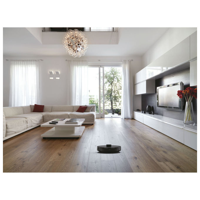 Hoover Aspirapolvere Robot Grigio Ferro HG410D 011 Senza Sacchetto