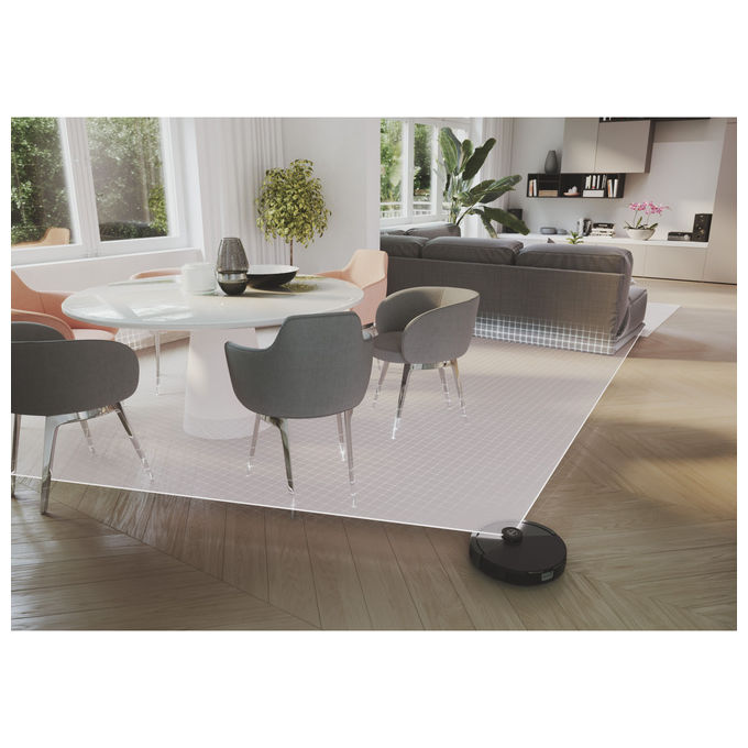 Hoover Aspirapolvere Robot Grigio Ferro HG410D 011 Senza Sacchetto