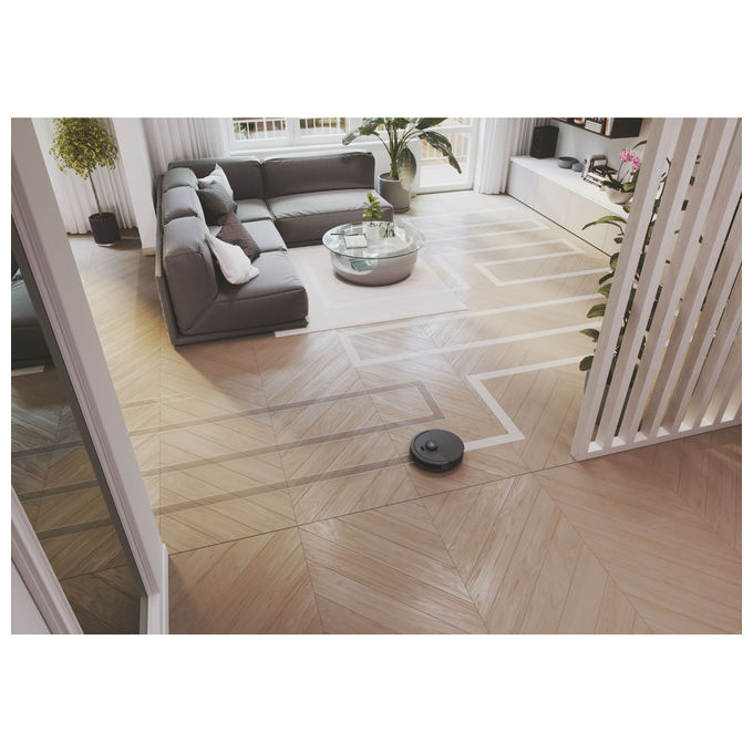 Hoover Aspirapolvere Robot Grigio Ferro HG410D 011 Senza Sacchetto