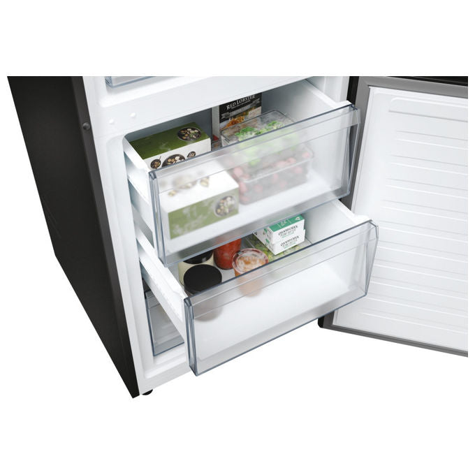 Candy CNCQ4T618EB Frigorifero Combinato 355 L No Frost Classe E Altezza 185 cm colore Nero