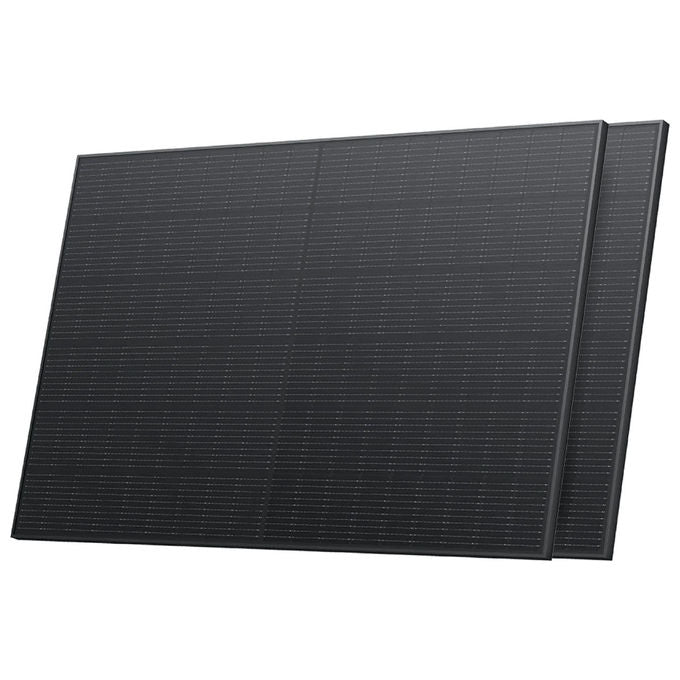 EcoFlow KIT_ 2 Pannelli Solari Rigidi 400W Mono Splitcristallino IP68