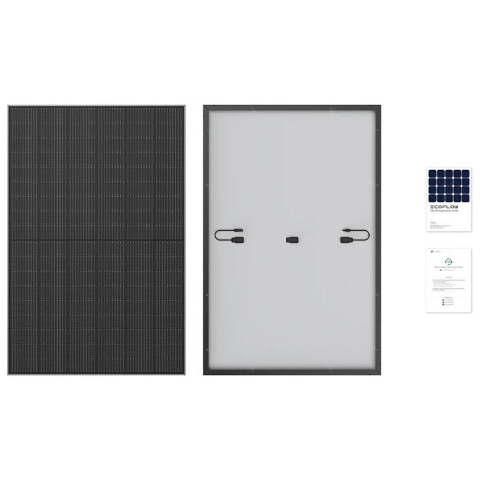 EcoFlow KIT_ 2 Pannelli Solari Rigidi 400W Mono Splitcristallino IP68