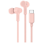 Belkin SoundForm Auricolari In-Ear USB-C Rosa Con Microfono Antigroviglio